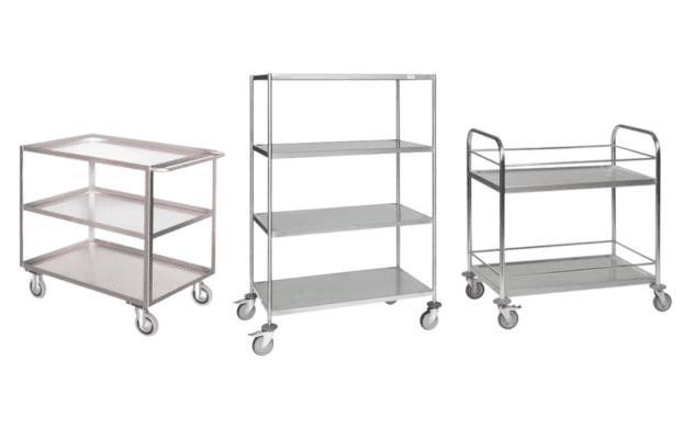 Carrelli Acciaio Inox