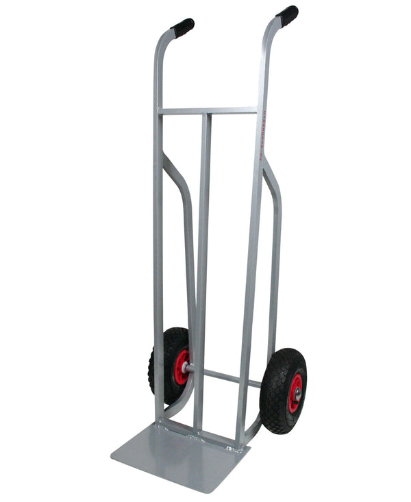 Carrello in alluminio con ruote pneumatiche