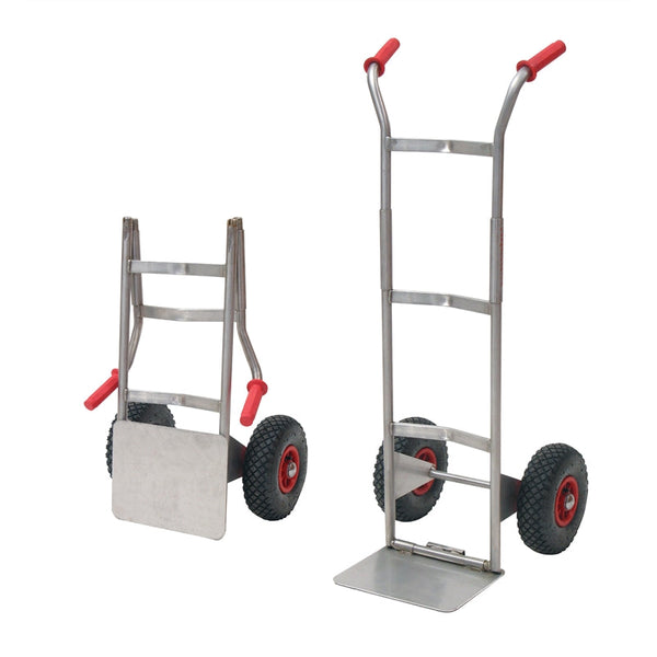 Carrello pieghevole inox