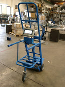 Carrello Pesatore a 3 Ruote Orto Ultra - 150kg/50g - Bilancia per Frutta e Verdura