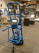 Carrello Pesatore a 3 Ruote Orto Ultra - 150kg/50g - Bilancia per Frutta e Verdura