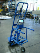 Carrello Pesatore a 3 Ruote Orto Ultra - 150kg/50g - Bilancia per Frutta e Verdura