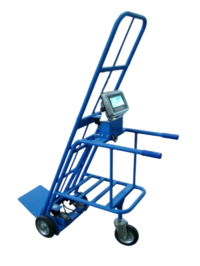 Carrello Pesatore a 3 Ruote Orto Ultra - 150kg/50g - Bilancia per Frutta e Verdura