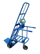 Carrello Pesatore a 3 Ruote Orto Ultra - 150kg/50g - Bilancia per Frutta e Verdura