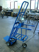 Carrello Pesatore a 3 Ruote Orto Ultra - 150kg/50g - Bilancia per Frutta e Verdura