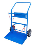 Portabombole ossigeno-propano con cassetta con maniglione