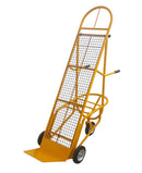 Carrello portacasse con altezza regolabile con rete di appoggio - mod. bicicletta