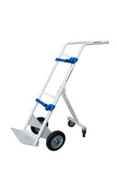 Portabombole monoposto per ambienti sanitari lt 40/50 trasformabile ruote con freno