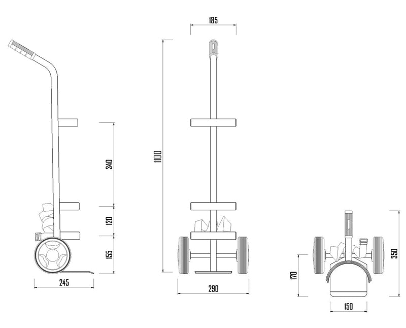 Portabombola lt. 5/7