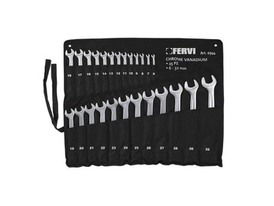 fervi SERIE CHIAVI COMBINATE SATINATE