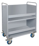 Carrello porta faldoni fascicoli a due piani - piccolo