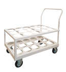 Carrello alloggiamento e trasporto bombole ospedaliere