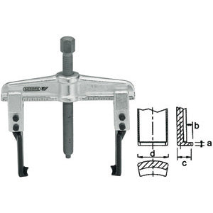 Estrattori universali a 2 bracci sottili - 1424ga 200