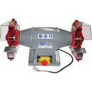 Elettro-smerigliatrici tipo da banco per uso industriale-motore trifase-mole da 200 mm - 1696a