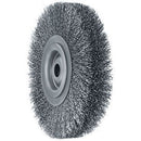 Spazzole acciaio inox a disco con foro centrale - 1816g 250 40