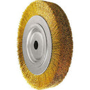 Spazzole in ottone a disco con foro centrale - 1816t 250 30
