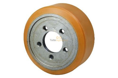 Ruota - Rullo motrice in Vulkollan® 250x80mm - Cod. 637.058