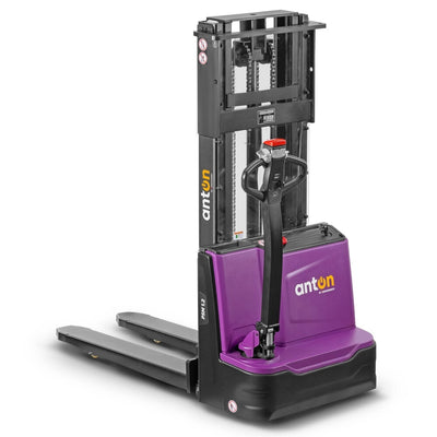 Set 4x Stoccatore Elettrico AntOn by Jungheinrich PSM 1.2 con Doppio Montante Telescopico - Portata 1200 kg, Litio