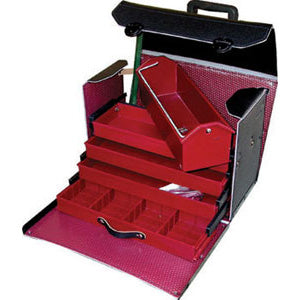 Borse portautensili tipo a valigia con maniglia ergonomica e cassettiera con 4 cassetti - 2078gd