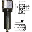 Filtri per aria compressa variobloc con svuotamento manuale - 3463gs 1