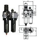 Gruppi filtro-riduttore-lubrificatore variobloc con svuotamento automatico - 3464gfa 3/8