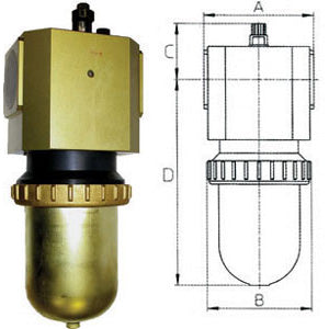 Lubrificatori per aria compressa fino 25 bar - 3471gt 2