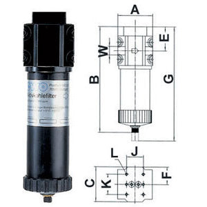 Gruppi filtro ad 1 unita al carbone attivo - 3473gc 1
