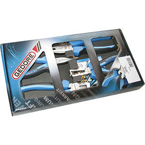 Assortimenti 4 pinze -tronchesi e spelafili cromati - 347gr