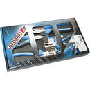 Assortimenti 4 pinze -tronchesi e spelafili cromati - 347gr