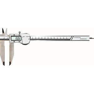 Calibri elettronici digitali lettura 0,01 mm/0,0005"- con becchi lunghi mm 80 - 3747zl