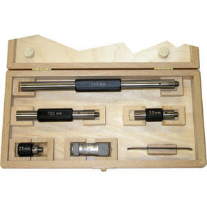 Serie micrometri per interni precisione din 863 lettura 1/100 capacita' mm 50-450 - 3795gc
