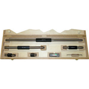 Serie micrometri per interni precisione din 863 lettura 1/100 capacita' mm 50-850 - 3795gd