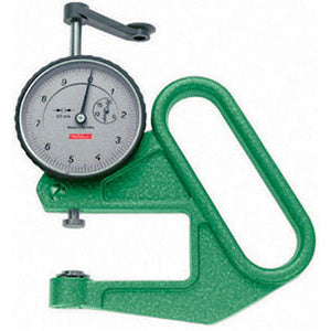 Spessimetri a quadrante tipo professionale; divisione 1/10 mm arco da mm 50 - 3952g 3