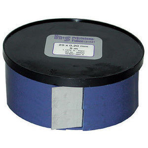 Spessimetri calibrati di precisione a nastro in acciaio (cf5mt) al carbonio largh. mm 50 - 4000g 0.01