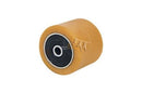 Ruota - Rullo in Vulkollan® 82x82mm, foro 12mm - Cod. 631.100