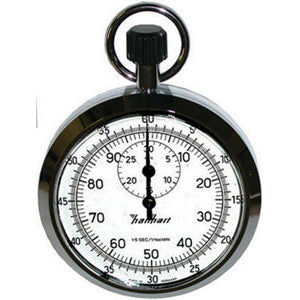 Orologi contatempo cassa: in acciaio inossidabile; divisione: 1/5 di secondo e 1/100 di minuto - 4382g
