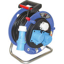 Avvolgicavi tipo pesante industriale,in speciale plastica infrangibile; completo di cavo - 4474gb
