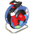 Avvolgicavi tipo pesante industriale,in speciale plastica infrangibile; completo di cavo - 4474ge