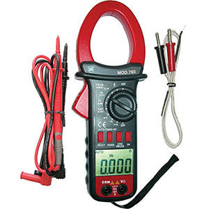 Pinze amperometriche elettr.digit.; corr.cont.: 200-600v/20-600a; corr.altern.: 200-600v/20-600a - 4481gc