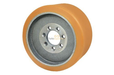 Ruota - Rullo motrice 350x140-90 in Vulkollan® - Cod. 637.027