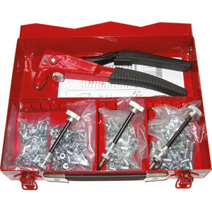 Assortimento 400 inserti filittati m 3-4-5-6 e pinza 514a - 514b