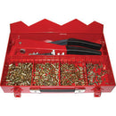 Assortimento 400 inserti filittati m 3-4-5-6 e pinza 514c - 514d