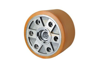 Ruota - Rullo in Poliuretano Ø285x140 mm - Foro Ø40 mm (Cod. 645.040)