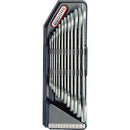 12 chiavi fisse in serie mm 6x7-8x9-10x11-12x13-14x15-16x17-18x19-20x22-21x23-24x27-25x28-30x32 - 871gs 12
