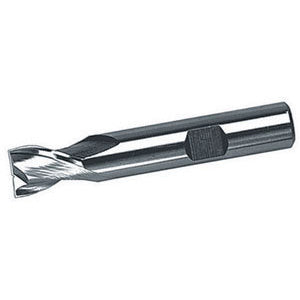 Frese cilindriche per cave 2 taglienti in acciaio hss-e al cobalto 8% att. weldon - 8732 30