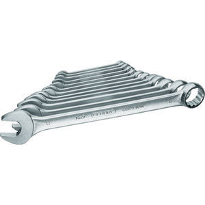 17 chiavi combinate in serie mm 6-7-8-9-10-11-12-13-14-15-16-17-18-19-20-21-22 - 877g 17