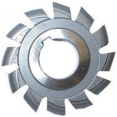 Frese con profilo semicircolare convesso in acciaio hss-e al cobalto 5% - 8791e 14