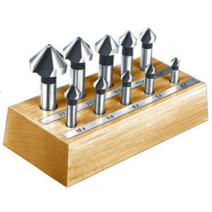 Assortimenti di 10 fresexsvasare in acciaio hss - 8834g