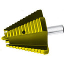 Frese a gradino per lamiere tipo a 12 gradini in acciaio hss rivest.tin - 8902g