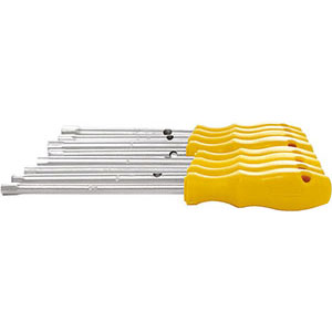Serie chiavi a tubo con manico in plastica da mm 4-5-5,5-6-7-8-9-10 - 909gsp
